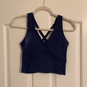 Balance athletics bra in Rain (navy blue)